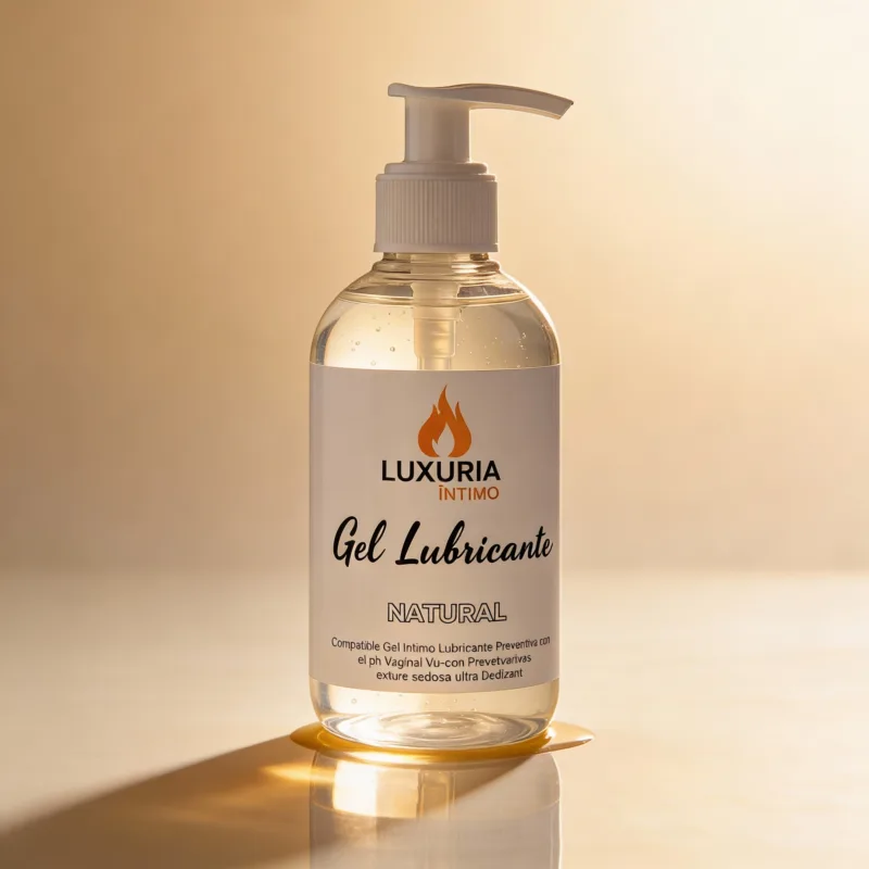 Gel Lubricante Luxuria Sabor Natural - 250cc