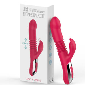 Vibrador Con calentador 12 funciones