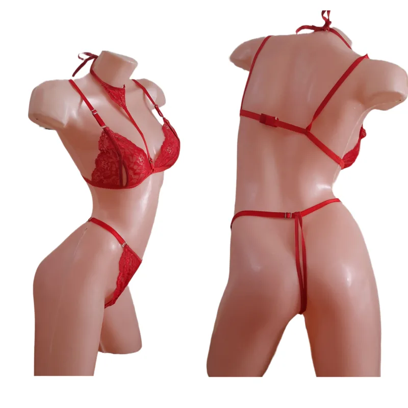 Conjunto Anabella Corpiño y Colaless Abierto - Rutero (art 2030) Talle 85 al 120