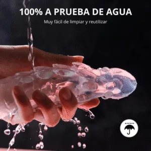 Funda peneana con Vibrador, escamas y agarre de testiculos: imagen 5