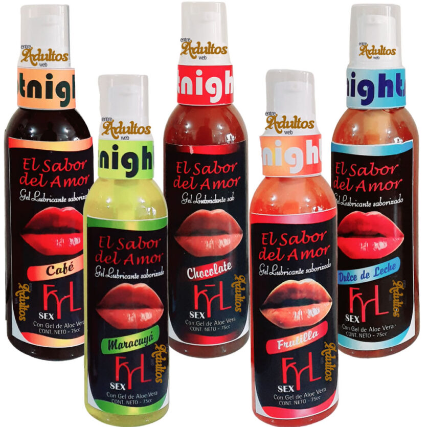 Gel Comestible Lubricante Saborizado Chocolate Masajes Juego FYL