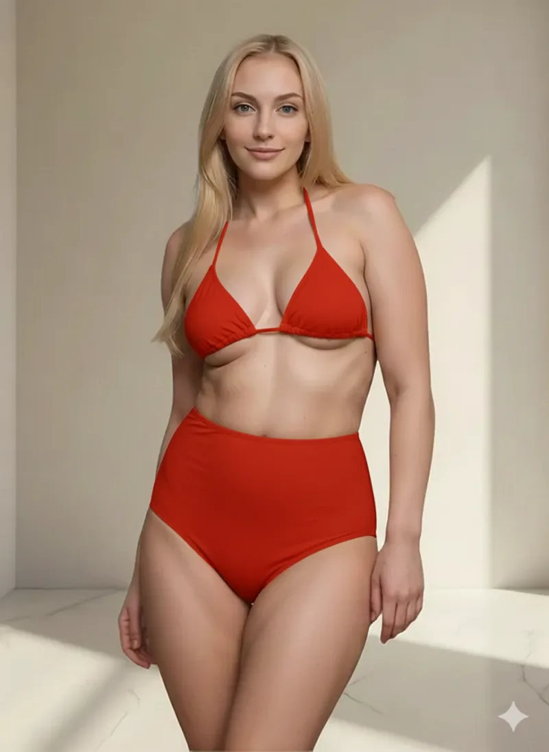 Bikini Tiro Alto Vedettina (art 5057) Talle 85 al 120