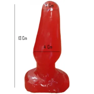 Plug Anal Conico + 12cm X 3.5cm - Inexpulsable: imagen 2