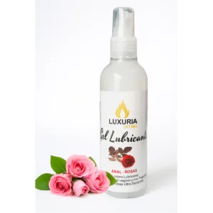 Gel Lubricante Luxuria Anal Rosas - 130cc