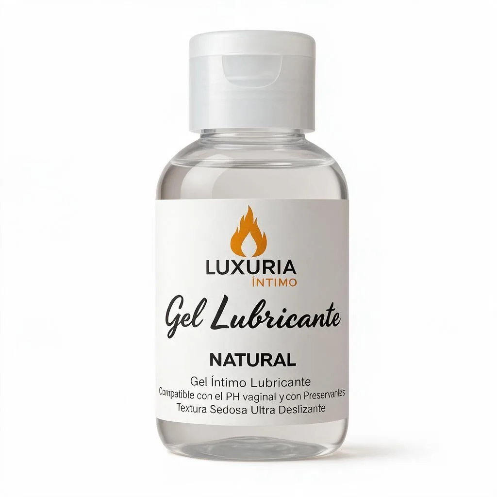 Gel Lubricante Luxuria Sabor Natural – 30cc