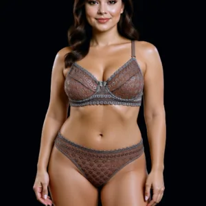 Conjunto Colaless Puntilla con Aro (art 5102) Talle 85 al 105